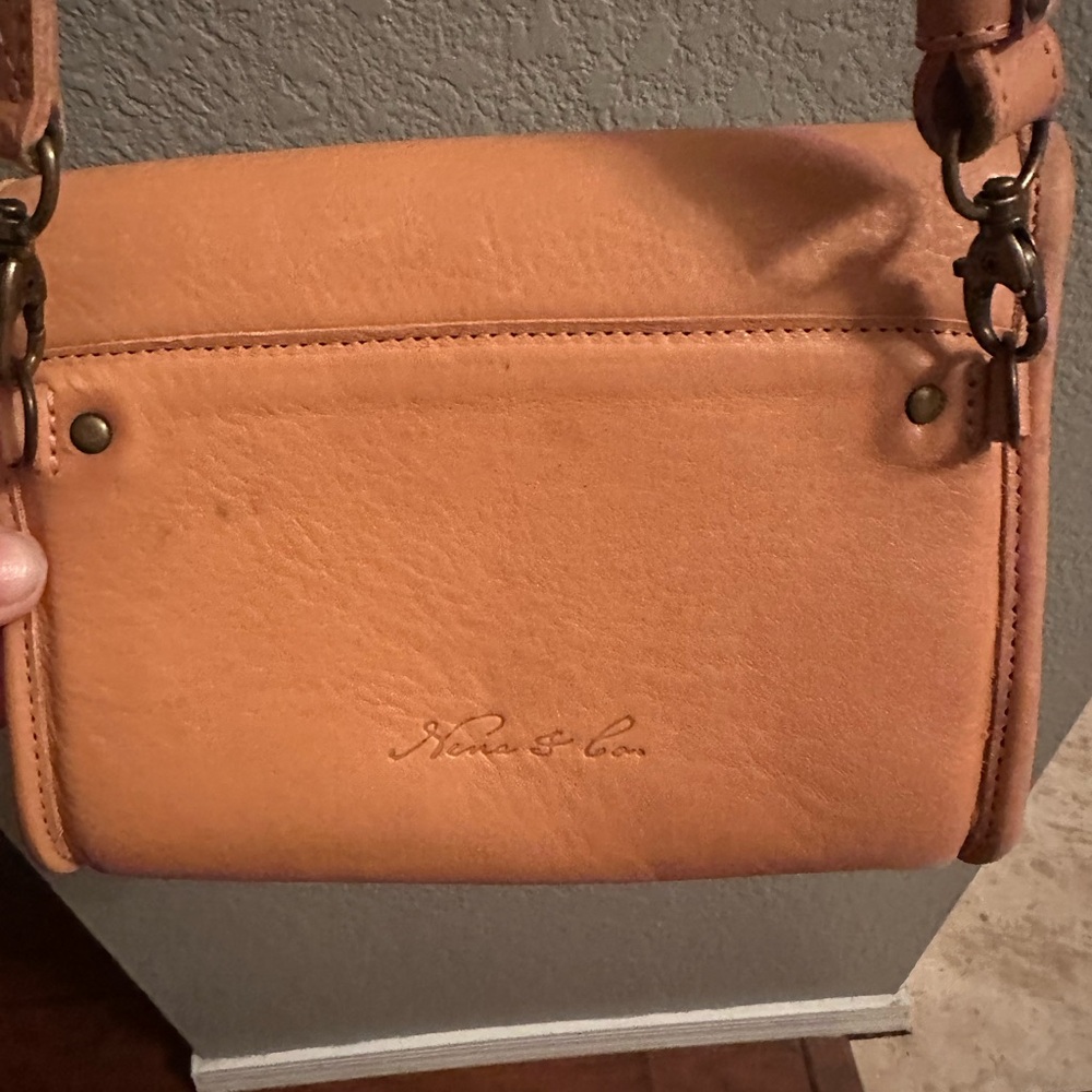 Nena & Co. Italian Leather Crossbody - Picture 6 of 6